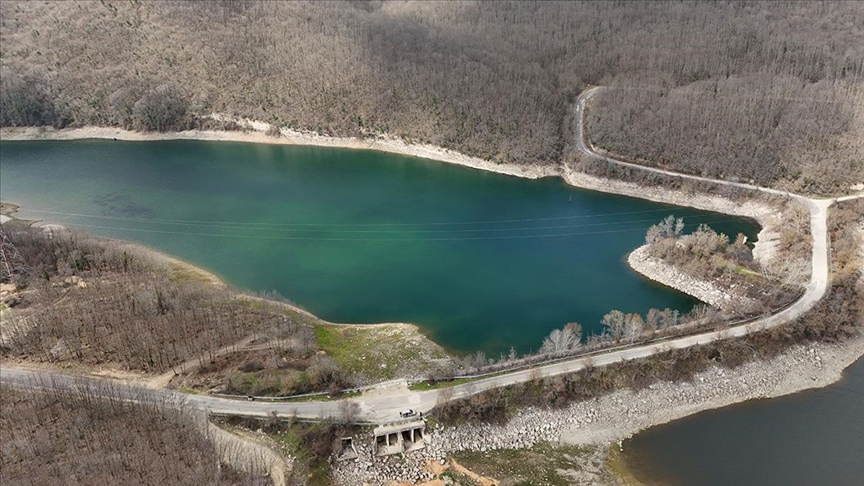 Kırklareli'nde kış ve ilkbahar yağışları, Kazandere Barajı'nın doluluk oranını artırdı.