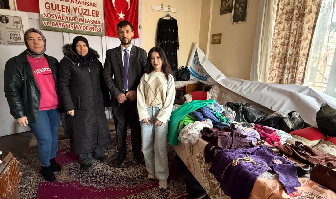 Afyonkarahisar’da faaliyet gösteren Gülen Yüzler Derneği, Ramazan Bayramı öncesinde anlamlı