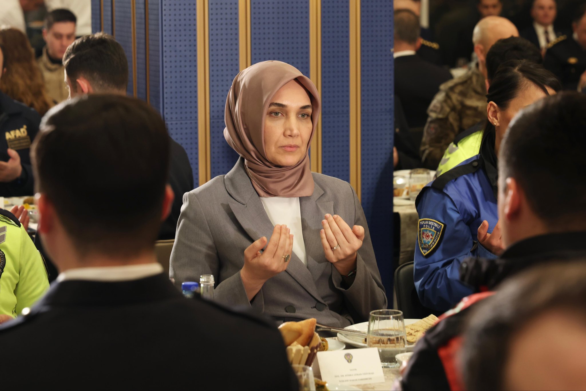 İçişleri Bakanı Mustafa Çiftçi, Emniyet Genel Müdürlüğü personeliyle düzenlenen geleneksel