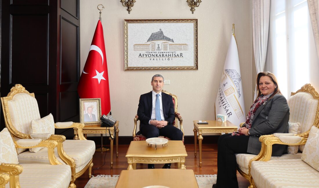 Afyonkarahisar Belediye Başkanı Burcu Köksal, Vali Dr. Naci Aktaş’a hayırlı