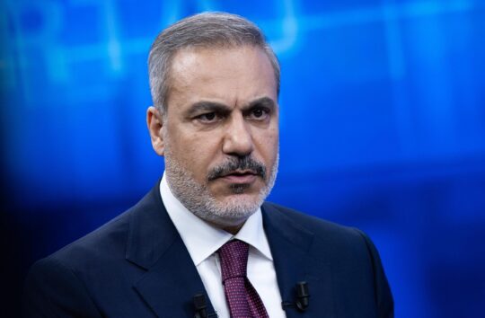 Dışişleri Bakanı Hakan Fidan, medya kuruluşlarının Ankara temsilcileriyle bir araya