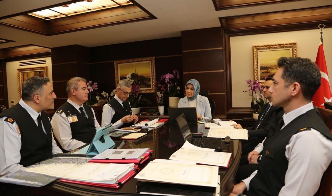 İçişleri Bakan Yardımcısı Doç. Dr. Kübra Güran Yiğitbaşı, Jandarma ve