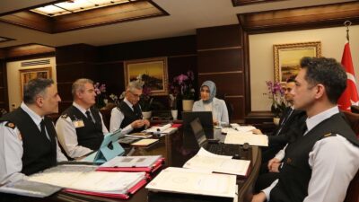 İçişleri Bakan Yardımcısı Doç. Dr. Kübra Güran Yiğitbaşı, Jandarma ve