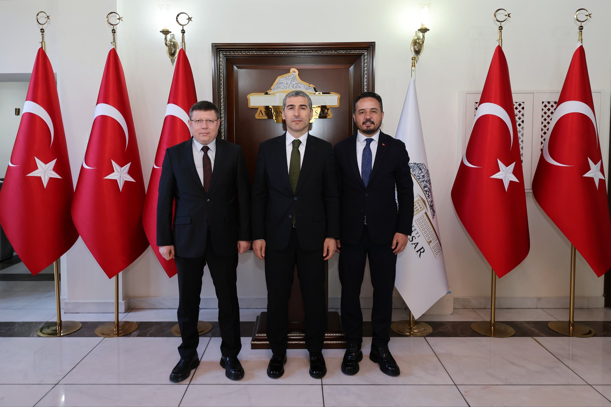 AK Parti Uşak Milletvekili Fahrettin Tuğrul ve AK Parti Uşak