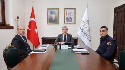 Afyonkarahisar Valisi Dr. Naci Aktaş, İçişleri Bakanı Mustafa Çiftçi başkanlığında