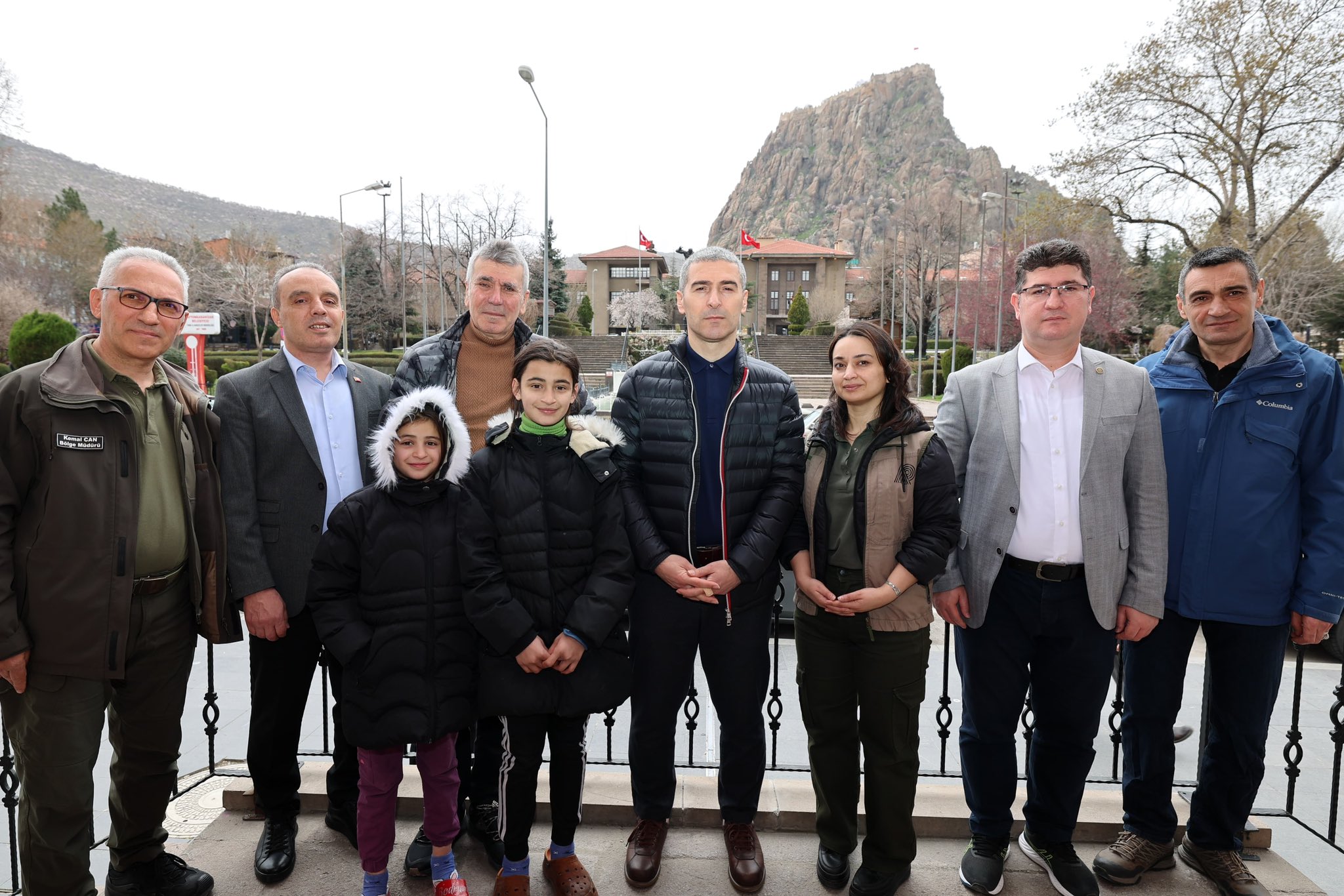 Afyonkarahisar Valisi Dr. Naci Aktaş, şehrin simge yapılarından biri olan