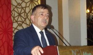 Afyonkarahisar Esnaf ve Sanatkarlar Odaları Birliği Başkan adayı Mehmet Karagöz,