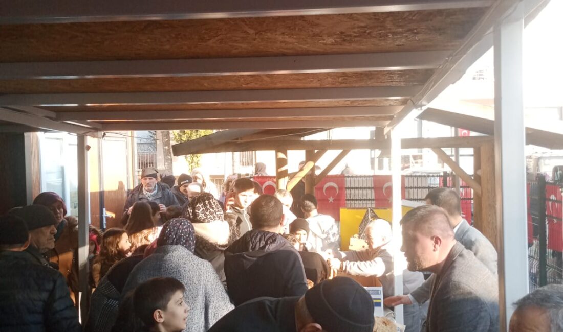 Ramazan ayının paylaşma ve dayanışma iklimi, Nazmi Saatçi Mahallesi’nde anlamlı