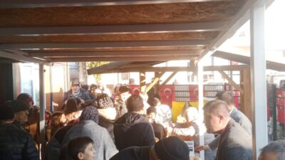 Ramazan ayının paylaşma ve dayanışma iklimi, Nazmi Saatçi Mahallesi’nde anlamlı