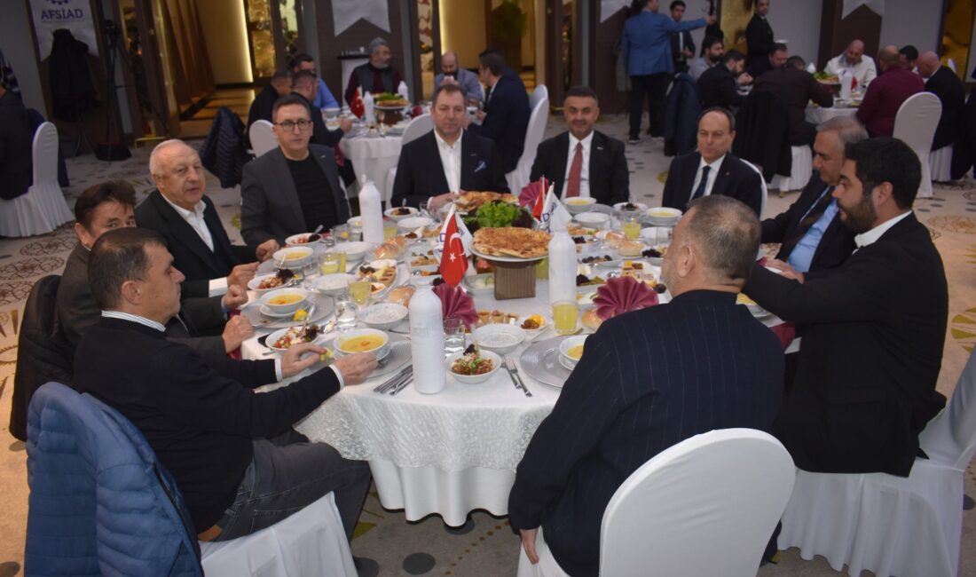 Afyonkarahisar Sanayicileri ve İş İnsanları Derneği (AFSİAD) tarafından düzenlenen geleneksel