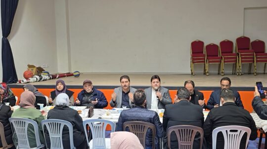 Bolvadin Belediyesi tarafından yapımı tamamlanan Gençlik Merkezi’nde düzenlenen iftar programında