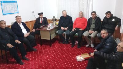 İYİ Parti Afyonkarahisar İl Başkanı Muhammet Mısırlıoğlu ve beraberindeki heyet,