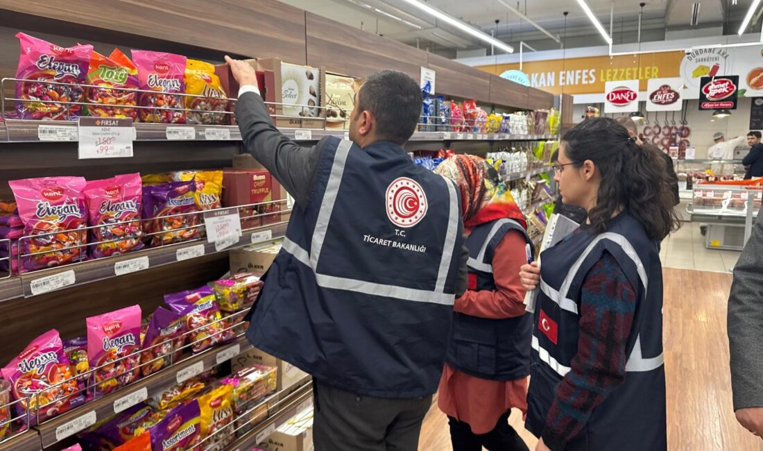 Yaklaşan Ramazan Bayramı öncesi denetimlerini sıklaştıran Afyonkarahisar İl Ticaret Müdürlüğü