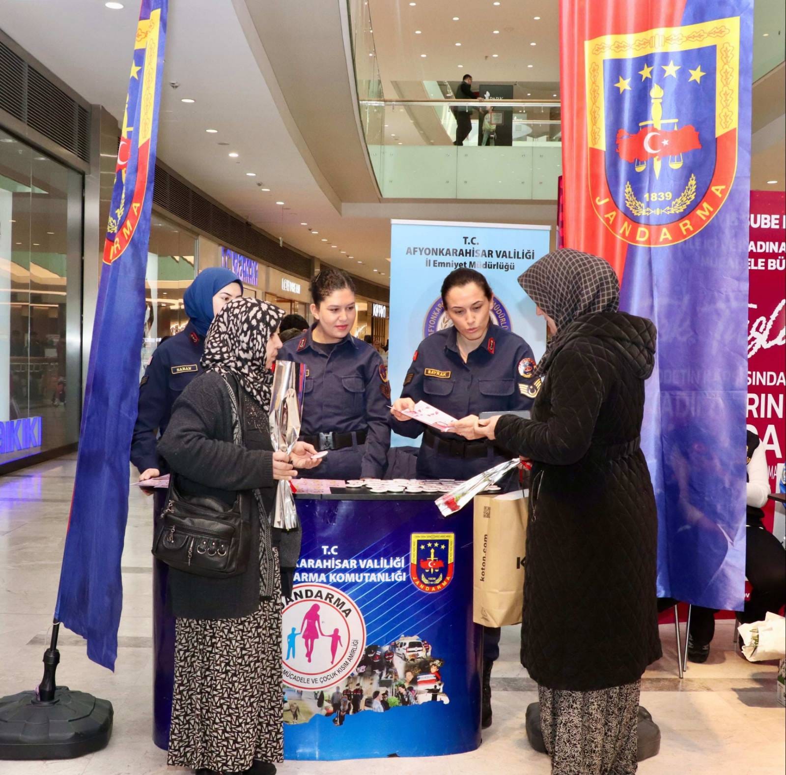 Afyonkarahisar İl Jandarma Komutanlığı, 8 Mart Dünya Kadınlar Günü kapsamında