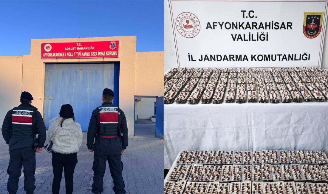 Afyonkarahisar İl Jandarma Komutanlığı ekiplerince Afyonkarahisar-Uşak karayolunda gerçekleştirilen denetimlerde bir