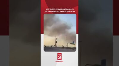 Kanal 3Pts, Mart 2, 2026 8:00amURL:Embed:ABD’ye ait bir F-15 savaş