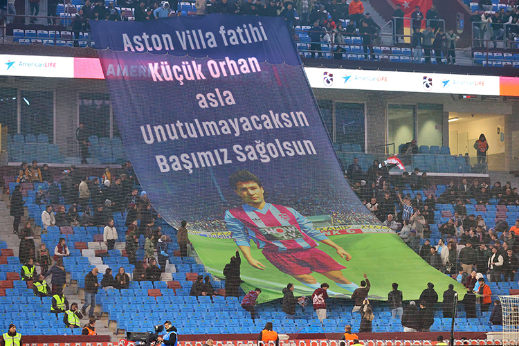 Trendyol Süper Lig'in 26. haftasında Trabzonspor, sahasında Çaykur Rizespor'u 1-0