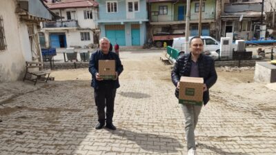 Karahisar Yörükler Derneği, ihtiyaç sahibi ailelere yönelik yardım çalışmalarını sürdürüyor.