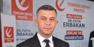 Yeniden Refah Partisi Afyonkarahisar İl Başkanı Fehmi Güray Çakır, yaptığı
