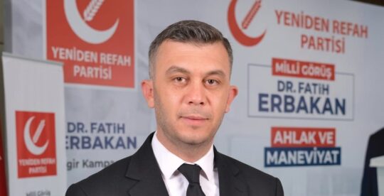 Yeniden Refah Partisi Afyonkarahisar İl Başkanı Fehmi Güray Çakır, yaptığı