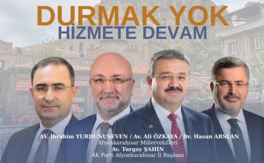 AK Parti Afyonkarahisar teşkilatı, şehre yeni yatırımlar kazandırmak adına çalışmalarını