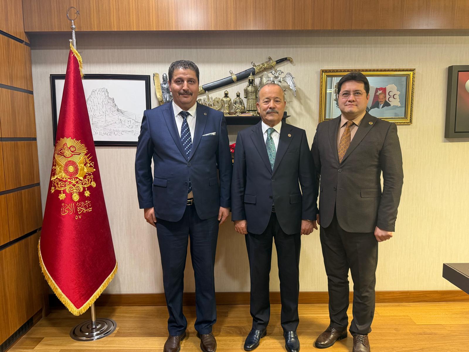 MHP Bolvadin İlçe Başkanı Mahmut Kızıltoprak, Bolvadin OSB’nin doğalgaz altyapısı