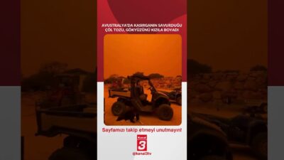 Kanal 3Cts, Mart 28, 2026 2:00pmURL:Embed:Avustralya’da Kasırganın savurduğu çöl tozu,