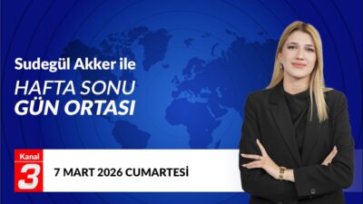 Kanal 3Cts, Mart 7, 2026 11:01amURL:Embed:Sudegül Akker İle Hafta Sonu