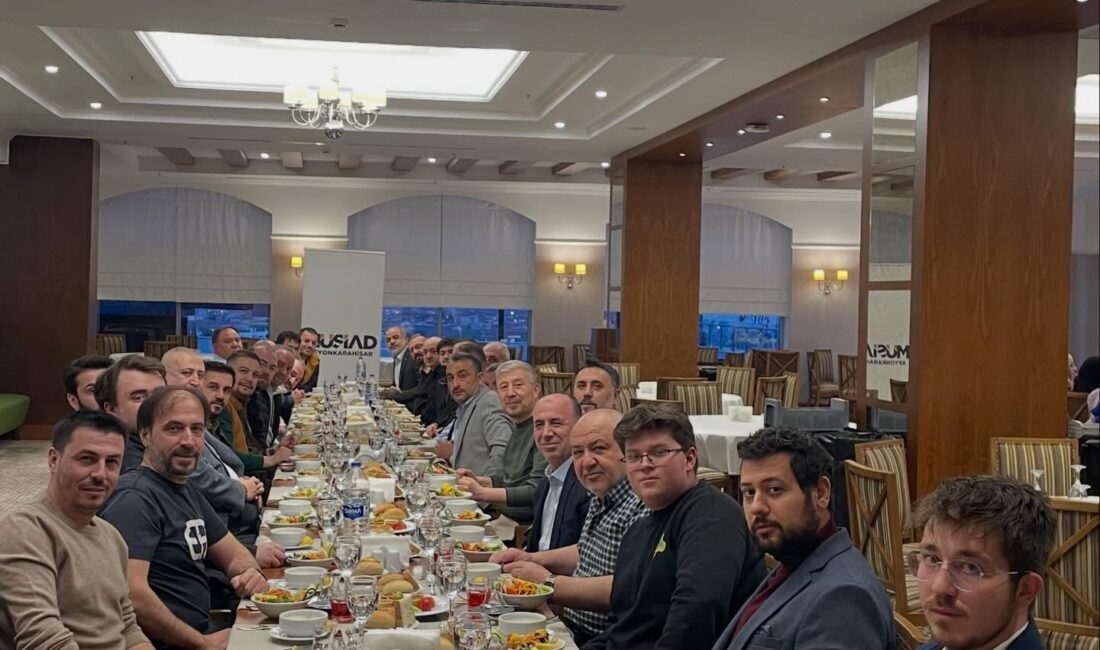 MÜSİAD Afyonkarahisar Şubesi, üyeleri ve ailelerinin katılımıyla düzenlenen iftar programında