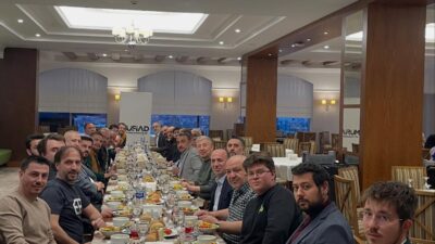 MÜSİAD Afyonkarahisar Şubesi, üyeleri ve ailelerinin katılımıyla düzenlenen iftar programında