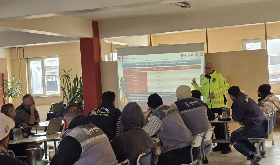 Trafik güvenliği konusunda toplumsal farkındalığın artırılması amacıyla yürütülen çalışmalar kapsamında,