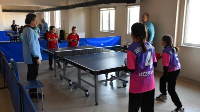 Okul Sporları Küçük Kızlar Masa Tenisi İl Birinciliği müsabakaları, Çiğiltepe