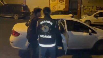 İstanbul’da organize suç örgütlerine yönelik düzenlenen operasyonda 10 şüpheli gözaltına