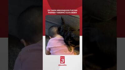 En yakın arkadaşı koltuktan inerken yardımcı olan bebek.. 📶https://kanal3.com.tr/ Sosyal