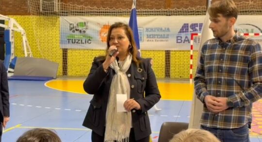 Afyonkarahisar Belediye Başkanı Burcu Köksal, Bosna-Hersek temasları kapsamında düzenlenen iftar