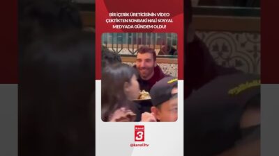 Bir içerik üreticisinin video çektikten sonraki hali sosyal medyada gündem