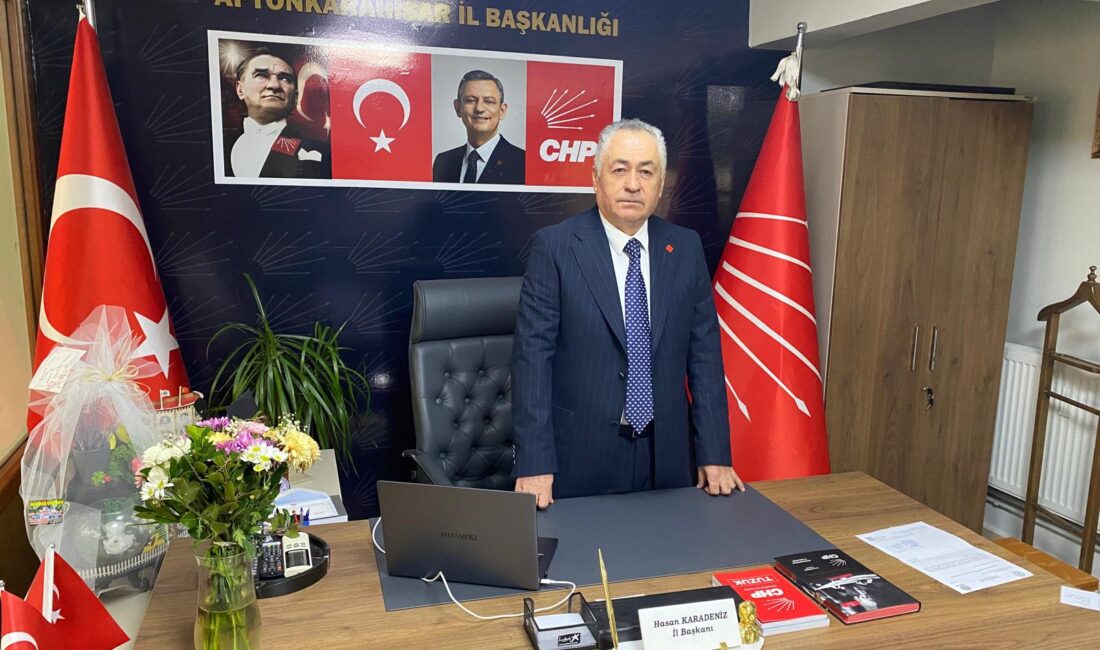 Cumhuriyet Halk Partisi Afyonkarahisar İl Başkanı Hasan Karadeniz İstanbul’da öğrencisi