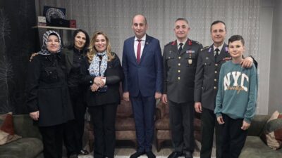 Afyonkarahisar İkmal ve Garnizon Komutanı Yalçın Tecimer, Kurmay Başkanı Ata