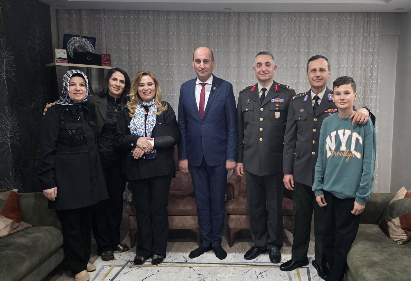 Afyonkarahisar İkmal ve Garnizon Komutanı Yalçın Tecimer, Kurmay Başkanı Ata