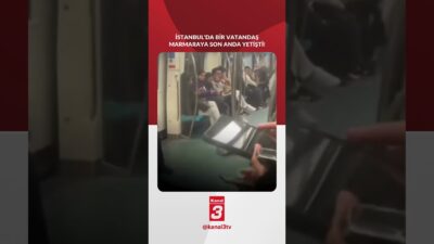 İstanbul’da bir vatandaş Marmaray’a son anda yetişti! 📶https://kanal3.com.tr/ Sosyal Medya