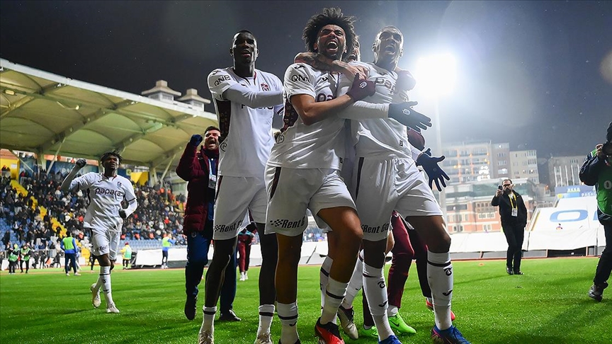 Trendyol Süper Lig'de zirve mücadelesi veren Trabzonspor'un gol üretkenliği ön