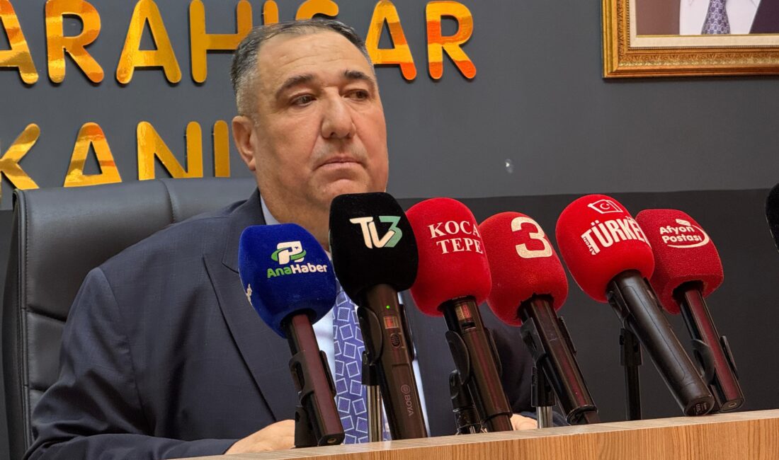 İYİ Parti Afyonkarahisar İl Başkanlığı, haftalık olağan basın toplantısını parti