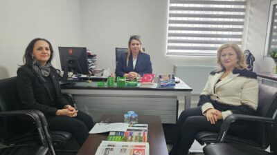 Afyonkarahisar İş Kadınları Derneği Yönetim Kurulu Başkanı Samiye Hancıoğlu ve