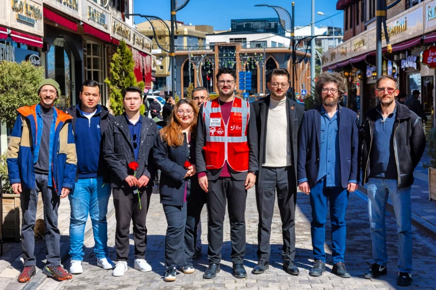 CHP Afyonkarahisar Gençlik Kolları üyeleri, 8 Mart Dünya Emekçi Kadınlar