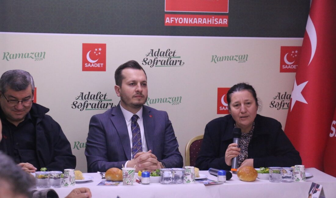 Saadet Partisi Afyonkarahisar İl Başkanı Beytullah Karataş, mahallelerin nabzını tutan