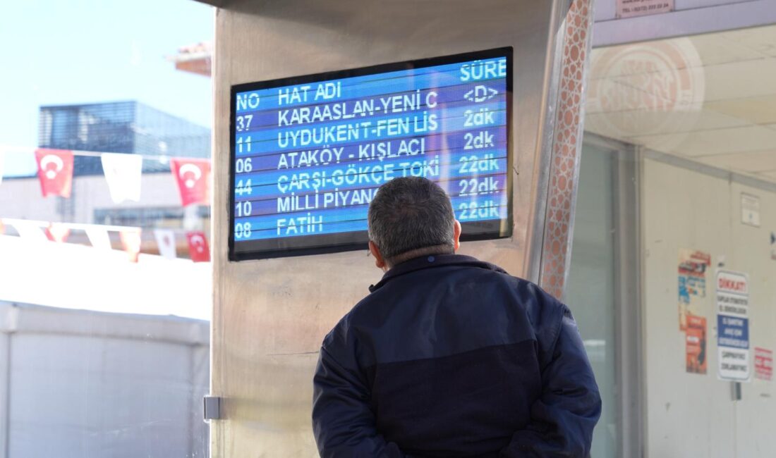 Afyonkarahisar'da şehir içi ulaşımda dijital bir devrime imza atılarak Filo