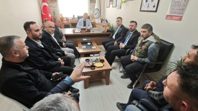 AK Parti Afyonkarahisar Milletvekili Dr. Hasan Arslan, kentte esnaf odaları,