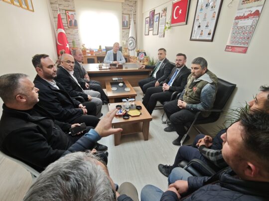 AK Parti Afyonkarahisar Milletvekili Dr. Hasan Arslan, kentte esnaf odaları,