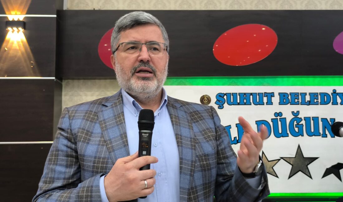 Afyonkarahisar’ın Şuhut ilçesi, AK Parti Şuhut İlçe Başkanlığı tarafından düzenlenen