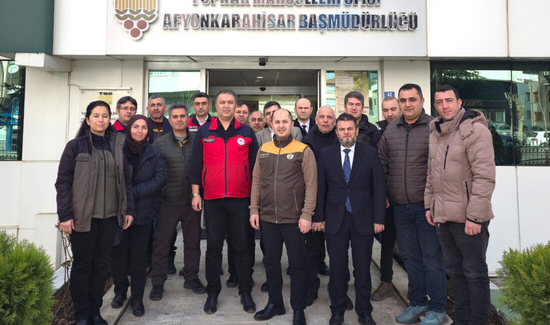 Afyonkarahisar’da Tarım ve Orman Bakanlığı’na bağlı kurumların katılımıyla düzenlenen Koordinasyon